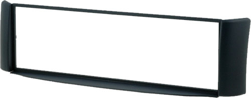 Cadru radio Smart 1 DIN neagra 