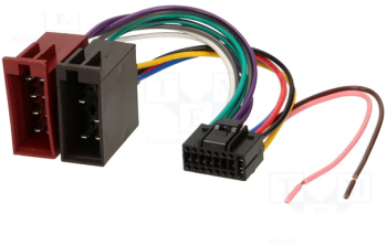 Conector ISO Jvc PIN 16 