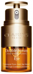Ser antirid si anti-imbatranire pentru zona delicata din jurul ochilor Clarins Double Serum Eye 20ml 