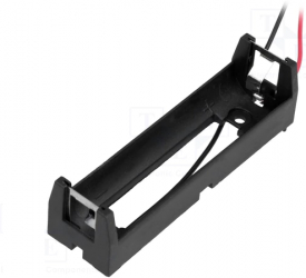 Suport MR18650 Nr.bat 1 cabluri neagra 150mm 