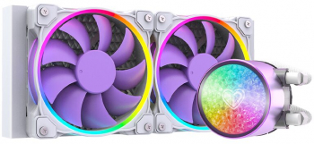 Cooler procesor cu lichid ID-Cooling Pinkflow 240 Diamond Purple iluminare aRGB PINKFLOW-240-DIAMOND-PURPLE 