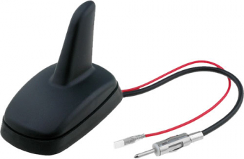 Antena SHARK AM FM DIN 12VDC RG174 