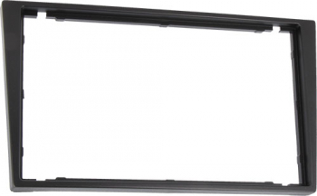 Cadru radio Opel Renault Suzuki 2 DIN gri inchis 