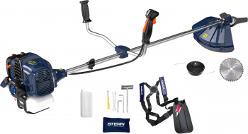 Motocoasa Stern GGT1600BC 3.2 CP 52 cmc rezervor 1.2 l 2 timpi accesorii de taiere