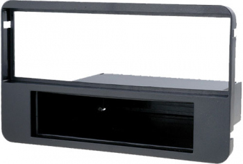 Cadru radio Alfa Romeo 1 DIN neagra 