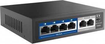 Switch PoE Stonet P106C 6 porturi WLAN cu 4 porturi PoE max. 30W/port 