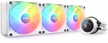 Cooler procesor NZXT Kraken 360 RGB Alb 120 mm RL-KR360-W1 