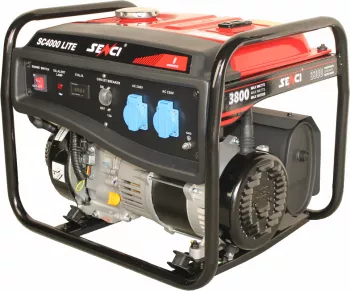 Generator monofazat SC-4000 LITE 7.5 CP - 3.8 KW 