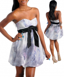 Rochie Superba in Nuante de Gri cu Negru 