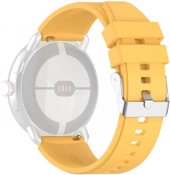 Curea pentru Pixel Watch Samsung Galaxy Watch 4 Active - 40 44 mm Huawei Watch GT GT 2 GT 3 - 42 mm Galben 