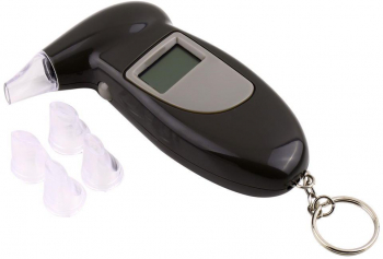 Etilotest Digital Alcoolemie MRG M868 Ecran LCD Portabil Negru 