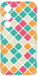 Husa Bestcase comp cu Samsung Galaxy S23 Mozaic 2MM Soft Silicon prot cam T 123 
