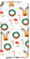 Husa Bestcase comp cu Samsung Galaxy S23 Plus Xmas 2MM Soft Silicon prot cam T 350 