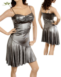 Rochie Argintie Seducatoare 