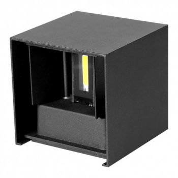 Aplica LED De Perete Interior/Exterior Techstar® Putere 6W Culoare Lumina 4000K 600 Lm 10x10 Cm IP 65 N 