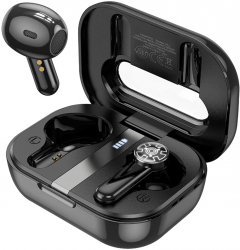 Casti Bluetooth True Wireless Stereo Hoco Perfection EW31 Negru 