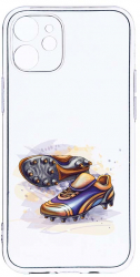 Husa Bestcase comp cu Apple iPhone 11 Football Shoes 2MM Soft Silicon prot cam T 799 