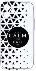 Husa Bestcase comp cu Apple iPhone 11 Keep Calm 2MM Soft Silicon prot cam T 2 