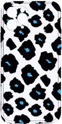 Husa Bestcase comp cu Apple iPhone 11 Pro Max Blue Leopard Pattern 2MM Soft Silicon prot cam T 1039