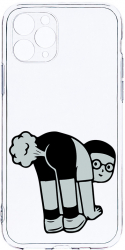 Husa Bestcase comp cu Apple iPhone 11 Pro Max Farting 2MM Soft Silicon prot cam T 980 