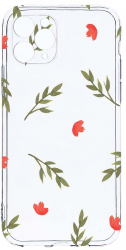 Husa Bestcase comp cu Apple iPhone 11 Pro Flowers 2MM Soft Silicon prot cam T 516 