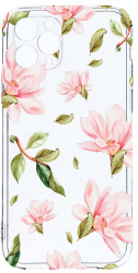 Husa Bestcase comp cu Apple iPhone 11 Pro Max Flowers Collection 2MM Soft Silicon prot cam T 496 