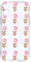 Husa Bestcase comp cu Apple iPhone 11 Pro Flowers Pattern 2MM Soft Silicon prot cam T 505 