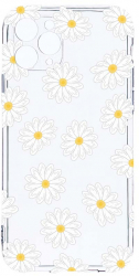 Husa Bestcase comp cu Apple iPhone 11 Pro Happy Flowers Daisy 2MM Soft Silicon prot cam T 513 