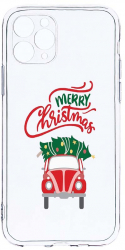 Husa Bestcase comp cu Apple iPhone 11 Pro Max Merry Xmas 2MM Soft Silicon prot cam T 357 
