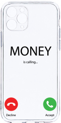 Husa Bestcase comp cu Apple iPhone 11 Pro Money Is Calling 2MM Soft Silicon prot cam T 986 