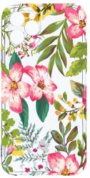 Husa Bestcase comp cu Apple iPhone 11 Pro Pastel Colors Collection Flowers 2MM Soft Silicon prot cam T 510 