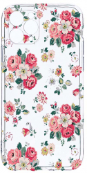 Husa Bestcase comp cu Apple iPhone 11 Pro Pastel Colors Collection Flowers 2MM Soft Silicon prot cam T 511 