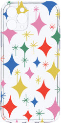 Husa Bestcase comp cu Apple iPhone 11 Pro Max Star Pattern 2MM Soft Silicon prot cam T 988 