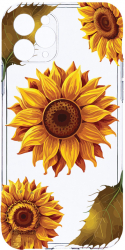 Husa Bestcase comp cu Apple iPhone 11 Pro Max Sun Flower 2MM Soft Silicon prot cam T 1070