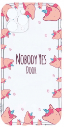 Husa Bestcase comp cu Apple iPhone 11 Pro Max Unicorn - Nobody yes 2MM Soft Silicon prot cam T 523 