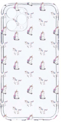 Husa Bestcase comp cu Apple iPhone 11 Pro Unicorn Pattern 2MM Soft Silicon prot cam T 522 