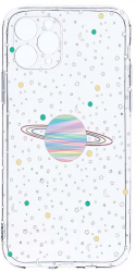 Husa Bestcase comp cu Apple iPhone 11 Pro Universe Planets 2MM Soft Silicon prot cam T 468 
