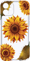 Husa Bestcase comp cu Apple iPhone 11 Sun Flower 2MM Soft Silicon prot cam T 1070 