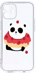 Husa Bestcase comp cu Apple iPhone 11 Sweet Panda 2MM Soft Silicon prot cam T 585 