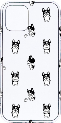 Husa Bestcase comp cu Apple iPhone 12 Pro Bulldog Pattern 2MM Soft Silicon prot cam T 1043 