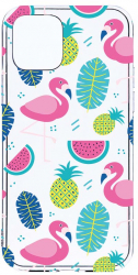 Husa Bestcase comp cu Samsung Galaxy A22 5G Flamingo 2MM Soft Silicon prot cam T 91 