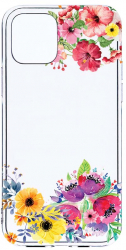 Husa Bestcase comp cu Samsung Galaxy A22 5G Flowers 2MM Soft Silicon prot cam T 56 