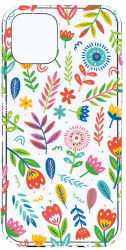 Husa Bestcase comp cu Samsung Galaxy A22 5G Happy Flowers 2MM Soft Silicon prot cam T 756 
