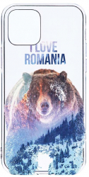 Husa Bestcase comp cu Samsung Galaxy A22 5G I Love Romania 2MM Soft Silicon prot cam T 35 