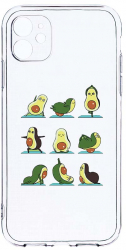 Husa Bestcase comp cu Apple iPhone 12 Mini Avocado Yoga 2MM Soft Silicon prot cam T 752 