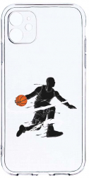 Husa Bestcase comp cu Apple iPhone 12 Mini Basketball 2MM Soft Silicon prot cam T 791 