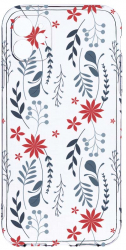 Husa Bestcase comp cu Apple iPhone 12 Mini Flowers Art 2MM Soft Silicon prot cam T 155 