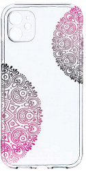 Husa Bestcase comp cu Apple iPhone 12 Mini Lace 2MM Soft Silicon prot cam T 92 