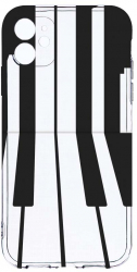 Husa Bestcase comp cu Apple iPhone 12 Mini Piano 2MM Soft Silicon prot cam T 45 