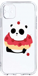 Husa Bestcase comp cu Apple iPhone 12 Mini Sweet Panda 2MM Soft Silicon prot cam T 585 